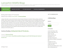 Tablet Screenshot of lancashirewildlife.org.uk